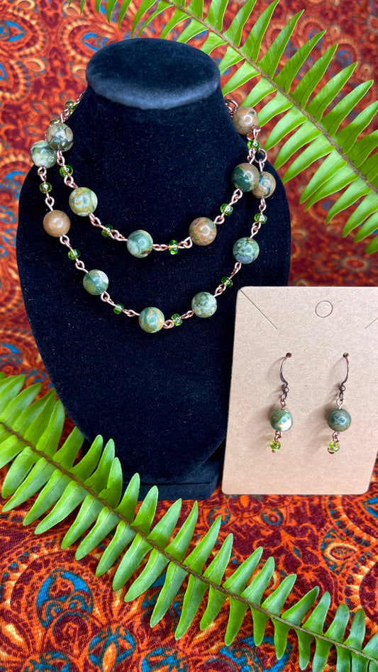Rainforest Jasper Set